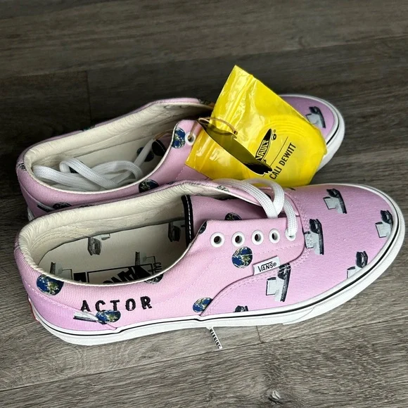 Vans Shoes Vans Pink Cali Dewitt Canvas Sneakers Size Men